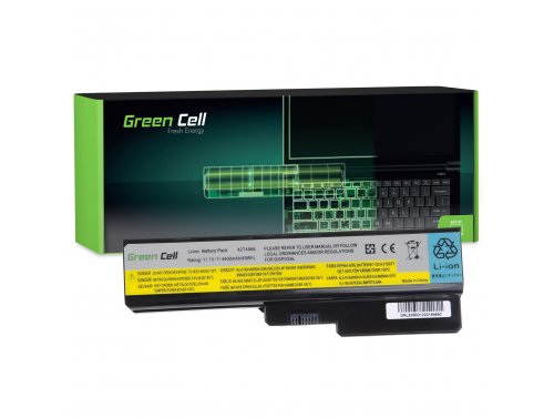 Green Cell Batteri L08L6C02 L08L6Y02 L08N6Y02 L08S6Y02 til Lenovo G430 G450 G530 G550 G555 B460 B550 N500 V460 Z360