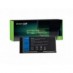 Green Cell Batteri FV993 FJJ4W PG6RC R7PND til Dell Precision M4600 M4700 M4800 M6600 M6700 M6800