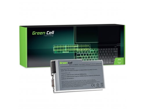 Green Cell Batteri C1295 C2451 BAT1194 til Dell Latitude D500 D510 D520 D600 D610