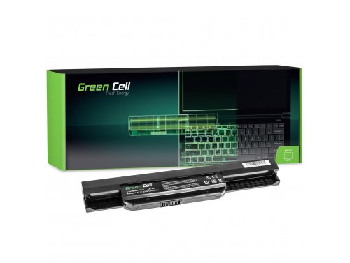 Green Cell Batteri A41-K53 til Asus K54 K54C X54 X54C X54F X54H X54HB X54HR X54HY X54L X54X X54XB