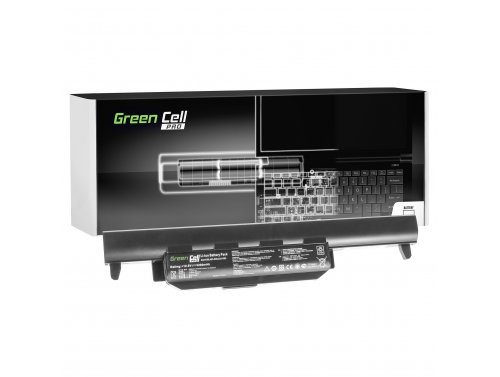 Green Cell PRO Batteri A32-K55 til Asus R500 R500V R500VD R500VJ R700 R700V K55A K55V K55VD K55VJ K55VM X55A X55U X75V X75VB