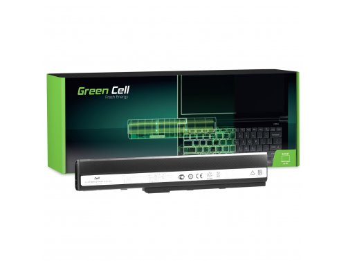 Green Cell Batteri A32-K52 til Asus K52 K52D K52F K52J K52JB K52JC K52JE K52N X52 X52F X52N X52J A52 A52F