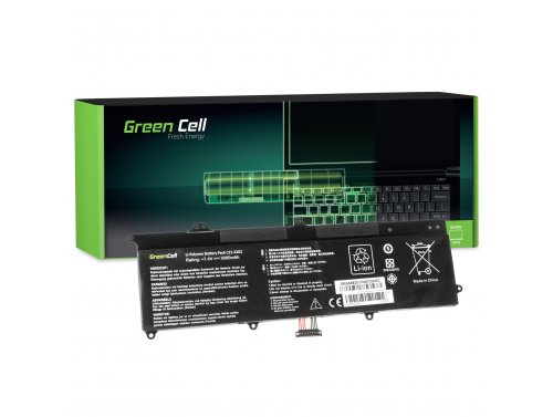 Green Cell Batteri C21-X202 til Asus X201 X201E VivoBook X202 X202E F201 F201E F202 F202E Q200 Q200E S200 S200E