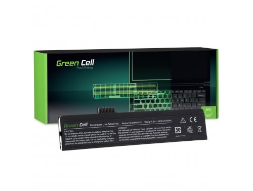 Green Cell Laptop Batteri 3S4000-G1S2-04 til UNIWILL L50 Fujitsu-Siemens Amilo Pa2510 Pi1505 Pi1506 Pi2512 Pi2515