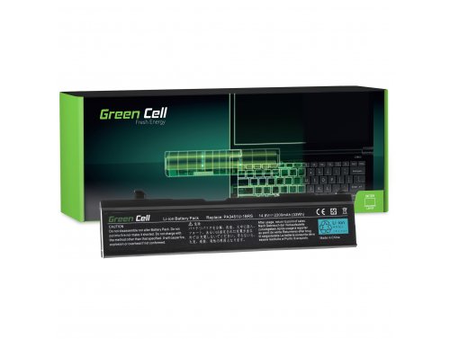 Green Cell Laptop Akku PA3465U-1BAS PA3465U-1BRS til Toshiba Satellite A85 A100 A110 A135 M70 Toshiba Satellite Pro A110 M40