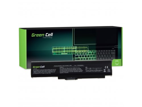 Green Cell Laptop-batteri PA3593U-1BRS PABAS111 til Toshiba Satellite Pro U300 U300-150 U300-151 U305 Portege M600 Tecra M8