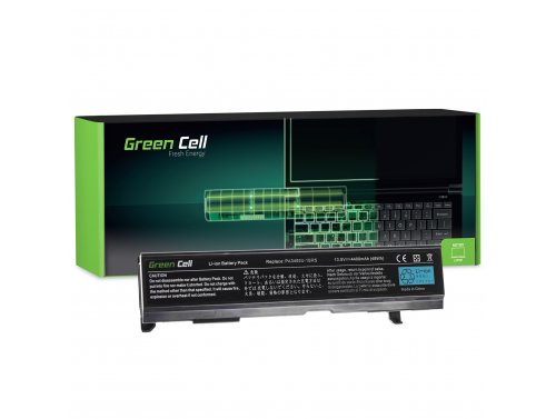 Green Cell Laptop Batteri PA3465U-1BAS PA3465U-1BRS til Toshiba Satellite A85 A110 A135 M40 M50 M70