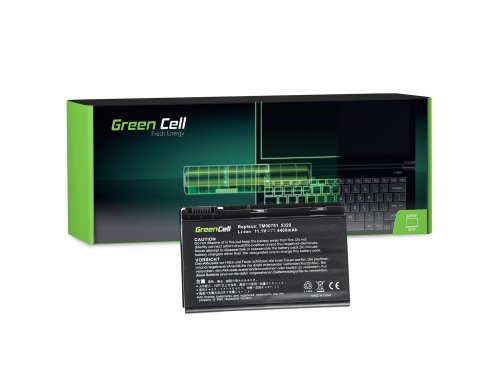 Green Cell Batteri GRAPE32 TM00741 til Acer Extensa 5000 5220 5610 5620 TravelMate 5220 5520 5720 7520 7720