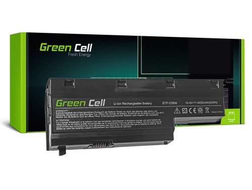 Green Cell Laptop-batteri BTP-D4BM BTP-D5BM 40029778 til Medion Akoya E7211 E7212 E7214 E7216 P7611 P7612 P7614 P7618