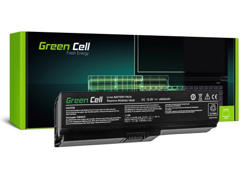 Green Cell Batteri PA3634U-1BRS til Toshiba Satellite A660 A665 L650 L650D L655 L670 L670D L675 M300 M500 U400 U500