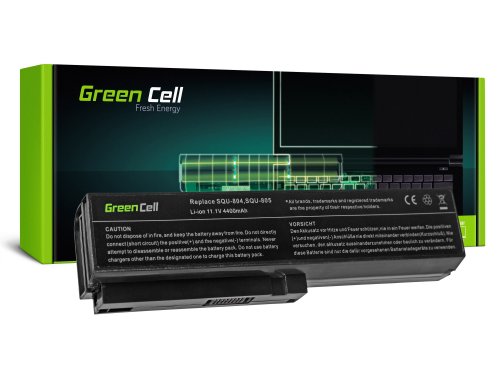 Green Cell Laptop Batteri SQU-805 SQU-807 til LG XNote R410 R460 R470 R480 R500 R510 R560 R570 R580 R590