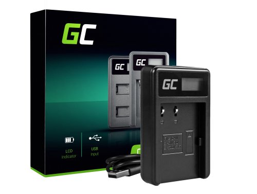Oplader CB-5L Green Cell ® til Canon BP-511 PowerShot G1 G2 G3 G5 G6 90 Pro EOS Kiss Digital Optura 20 D60 300D (8.4V 5W 0.6A)