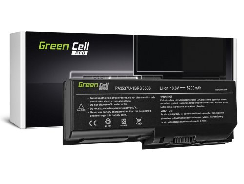 Green Cell PRO Laptop-batteri PABAS100 PA3536U-1BRS til Toshiba Satellite L350 L350D L355 L355D P200 P205 P300 P305 X200