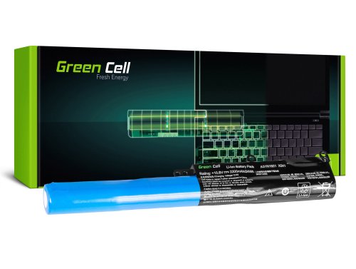 Green Cell Batteri A31N1601 til Asus R541N R541NA R541S R541U R541UA R541UJ Vivobook Max F541N F541U X541N X541NA X541S X541U