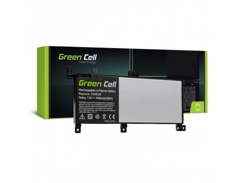 Green Cell Batteri C21N1509 til Asus X556U X556UA X556UB X556UF X556UJ X556UQ X556UR X556UV