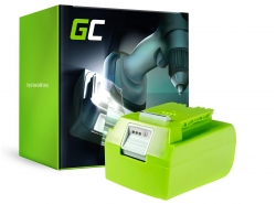 Green Cell ® Akku für Rasen GreenWorks 29852 G-24 G24 24V 4Ah Samsung