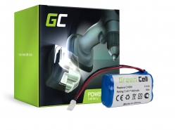 Green Cell ® batteripakke (0,8 Ah 7,4 V) til Gardena C 1060 Plus Solar