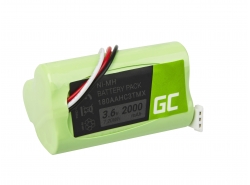 Green Cell Batteri 180AAHC3TMX til højttaler Bluetooth Logitech S315i S715i Z515 Z715 S-00078 S-00096 S-00100 NI-MH 3.6V 2000mAh
