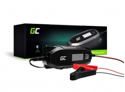 Green Cell automatisk oplader til 6V / 12V (4A) batterier med intelligent diagnose
