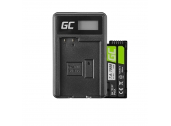 Green Cell ® EN-EL15 batteri og MH-25 oplader til Nikon D850 D810 D800 D750 D7500 D7200 D7100 D610 D600