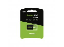 Green Cell CR123A Batteri Lithiumbatteri 3V 1400mAh