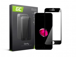GC Clarity Schutzglas für Apple iPhone 7 Plus, 8 Plus - Schwarz