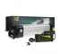 Green Cell® Batteri Til Elcykel 24V 10.4Ah Li-Ion Silverfish med oplader