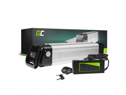 lejer kant indbildskhed Akkumulatorbatteri Green Cell Silverfish 24V 10.4Ah 250Wh til el-cykel  e-cykel pedelec