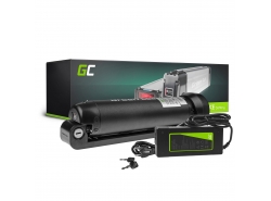 Green Cell Batteri Til Elcykel 36V 5.2Ah 187Wh Down Tube Ebike 2 Pin med Oplader