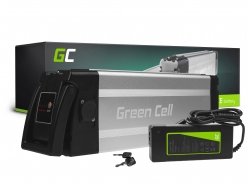 Green Cell® Batteri Til Elcykel 48V 17.4Ah Li-Ion Silverfish med oplader