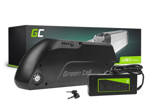 Green Cell Batteri Til Elcykel 36V 15.6Ah 562Wh Down Tube Ebike GX16-2P med Oplader