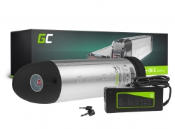 Green Cell Batteri Til Elcykel 36V 12Ah 418Wh Down Tube Ebike 4 Pin til til Ancheer, Myatu med Oplader