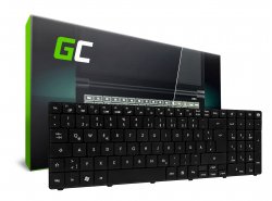Green Cell ® tastatur til bærbar computer Packard Bell Easynote LM87 MS2290 NV50 TE11-BZ TE11-HC TK36 TK37 QWERTZ DE