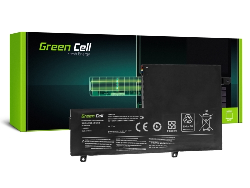 Green Cell Batteri L14M3P21 L14L3P21 til Lenovo S41-70 Yoga 500-14ISK 500-15ISK 500-14IBD 500-14IHW 500-15IBD 500-15IHW