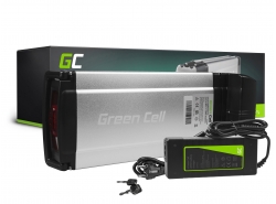Green Cell® Batteri Til Elcykel 36V 12Ah Li-Ion Rear Rack med oplader