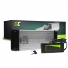 Green Cell Batteri Til Elcykel 36V 15Ah 540Wh Rear Rack Ebike C13 med Oplader