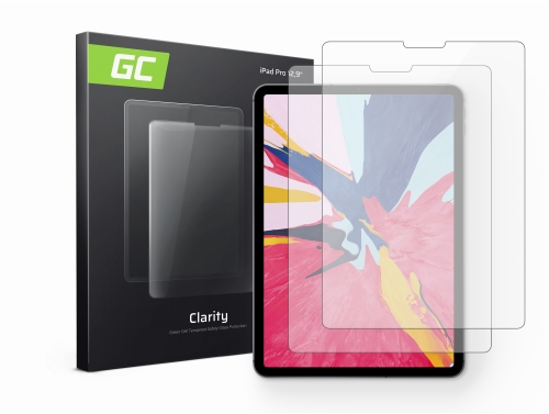2x GC Clarity beskyttelsesglas til iPad Pro 12.9