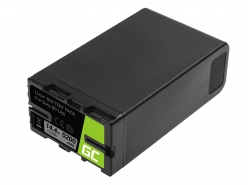 Batteri Green Cell BP-U90 BP-U60 BP-U30 til Sony 5200mAh 75Wh 14,4V