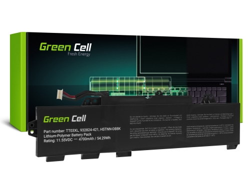 Green Cell Laptop-batteri TT03XL til HP EliteBook 755 G5 850 G5, HP ZBook 15u G5