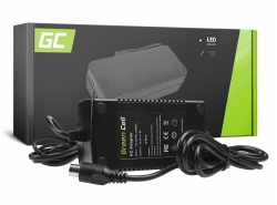 Green Cell ® oplader til elektriske cykler, stik: RCA, 54.6V, 1.8A