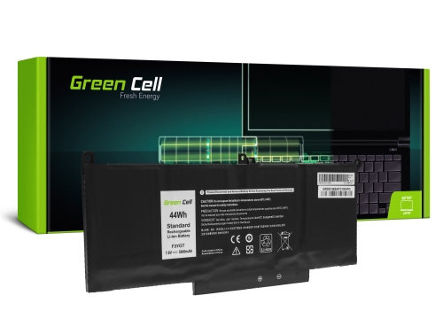 Green Cell Batteri F3YGT DM3WC til Dell Latitude 7280 7290 7380 7390 7480 7490