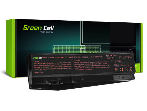 Green Cell Batteri N850BAT-6 til Clevo N850 N855 N857 N870 N871 N875, Hyperbook N85 N85S N87 N87S