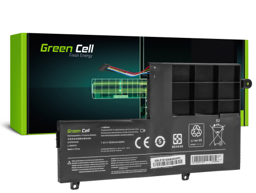 Green Cell Batteri L14L2P21 L14M2P21 til Lenovo S41-70 500-14IBD 500-14IHW 500-14ISK 500-15 500-15IBD 500-15IHW 500-15ISK