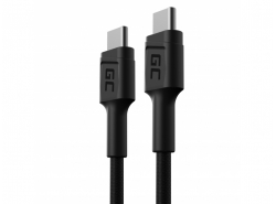 Kabel Green Cell GC PowerStream USB-C-USB-C 30cm, hurtig opladning Strømforsyning (60W), Ultra Charge, QC 3.0