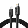 Kabel USB-C Lightning MFi 1m GC Power Stream med hurtig opladning til Apple iPhone