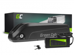 Green Cell Batteri Til Elcykel 36V 10.4Ah 374Wh Down Tube Ebike EC5 til Ancheer, Samebike, Fafrees med Oplader