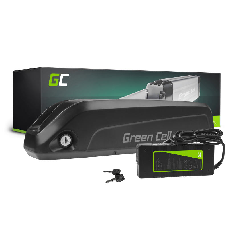 Manager Havn værksted Green Cell ® e-cykelbatteri 36V 13Ah Li-Ion batteri med oplader