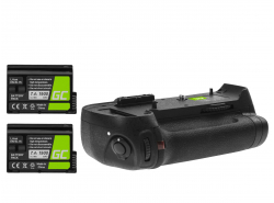 Grip Green Cell MB-D12H til Nikon D800 D800E D810 D810A kamera