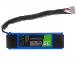 Green Cell ® Batteri CP-HK06 GSP1029102 01 til trådløs højttaler Bluetooth Harman Kardon GO+ Play Mini, Li-Polymer 7.4V 3000mAh
