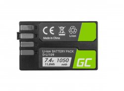 Green Cell ® DMW-BMB9 für Panasonic Lumix DMC-FZ70, DMC-FZ60, DMC-FZ100, DMC-FZ40, DMC-FZ47 7.42 1100mAh